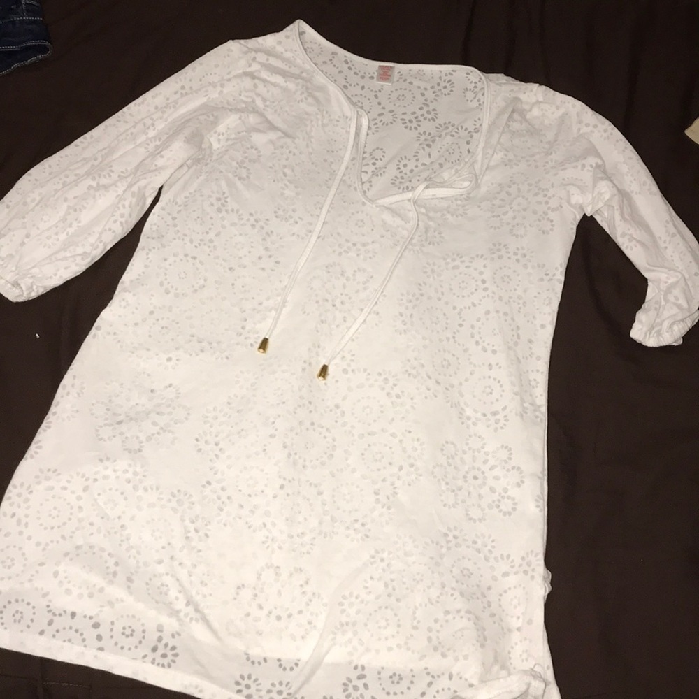 long shirt for beach or at home